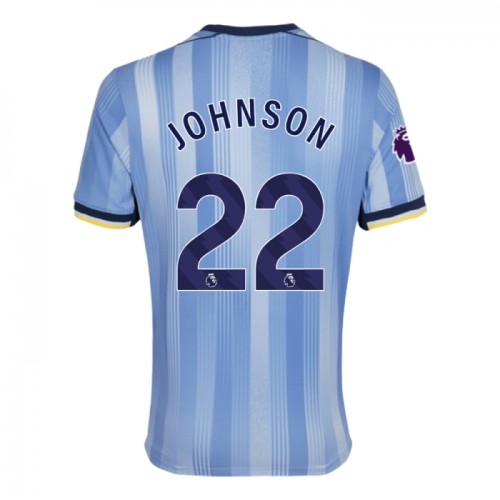 Fotbalový Dres Tottenham Hotspur Johnson 22 Venkovní Dresy 2024-25 Fotbalový Dres Tottenham Hotspur Johnson 22 Venkovní Dresy 2024-25